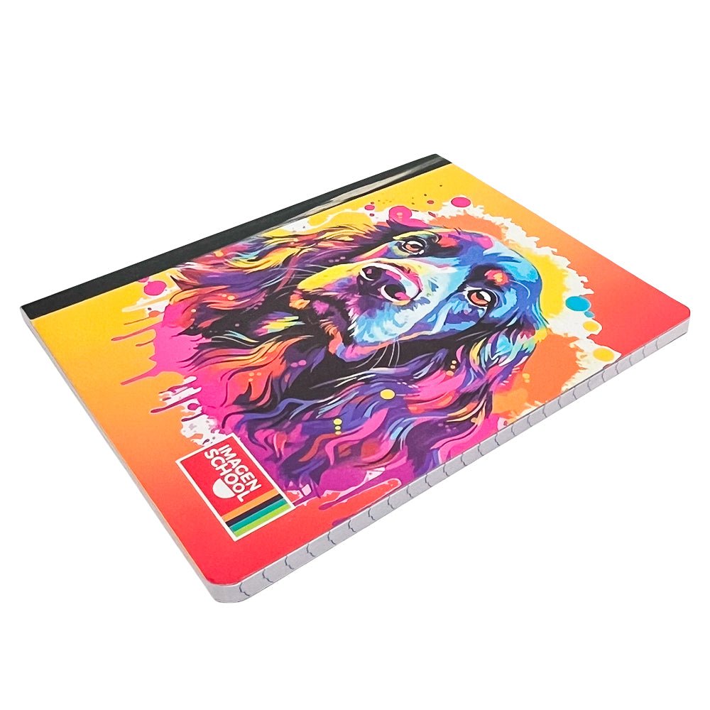 Cuaderno Cosido Mediano Raya Ancha Imagen School Owl de 200 Páginas - Surtido - Imagen School - Titan.com.pa - 7450043001725