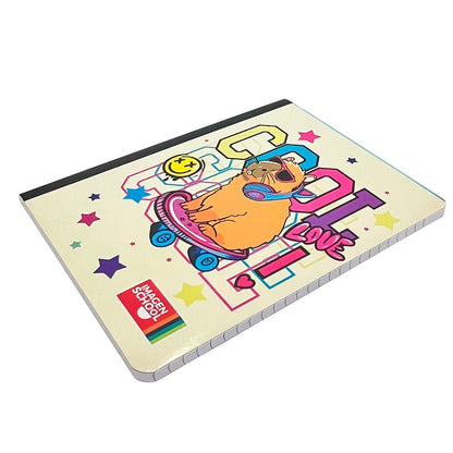 Cuaderno Cosido Mediano Raya Ancha Imagen School Owl de 200 Páginas - Surtido - Imagen School - Titan.com.pa - 7450043001725