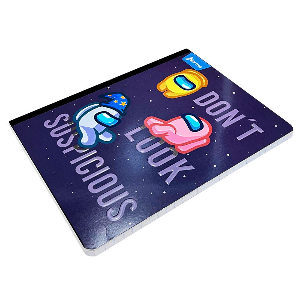 Cuaderno Cosido Norma Among Us de 200 Páginas / Doble Raya / Surtido - Norma - Titan.com.pa - 7702111707221