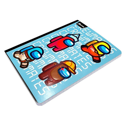 Cuaderno Cosido Norma Among Us de 200 Páginas / Doble Raya / Surtido - Norma - Titan.com.pa - 7702111707221