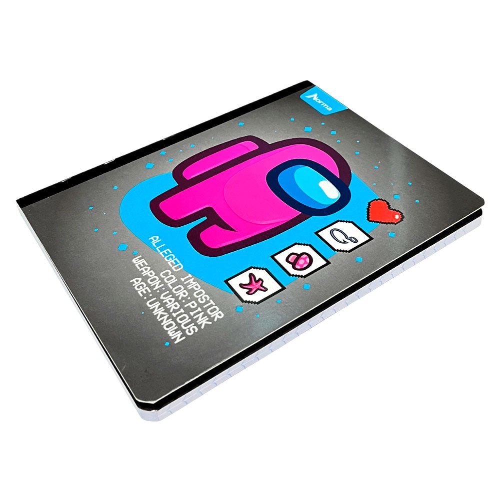 Cuaderno Cosido Norma Among Us de 200 Páginas / Doble Raya / Surtido - Norma - Titan.com.pa - 7702111707221