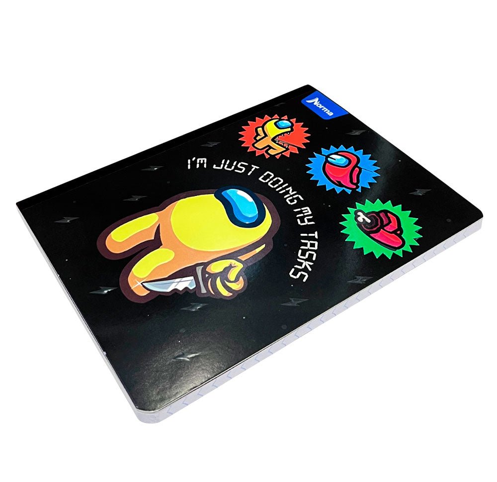 Cuaderno Cosido Norma Among Us Raya Ancha de 200 Páginas - Surtido - Norma - Titan.com.pa - 7702111707191