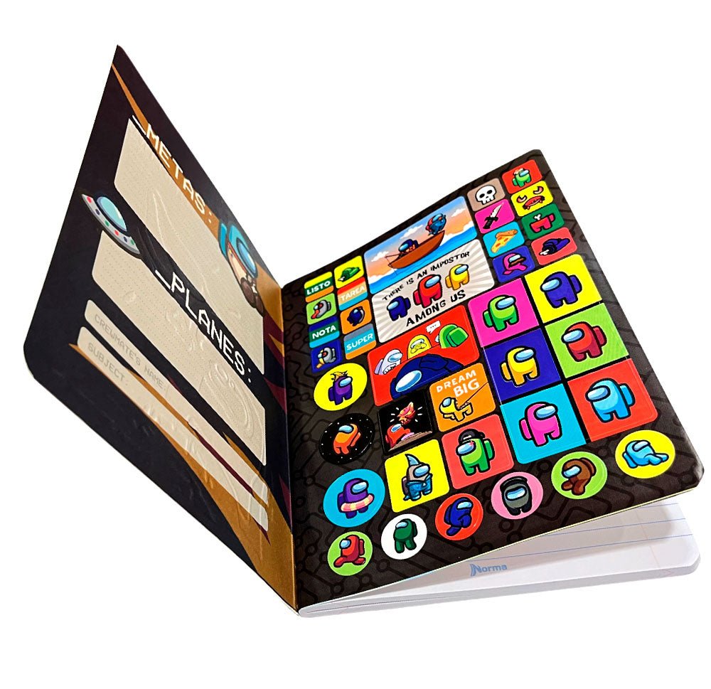 Cuaderno Cosido Norma Among Us Raya Ancha de 200 Páginas - Surtido - Norma - Titan.com.pa - 7702111707191