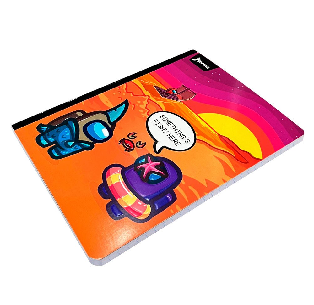 Cuaderno Cosido Norma Among Us Raya Ancha de 200 Páginas - Surtido - Norma - Titan.com.pa - 7702111707191