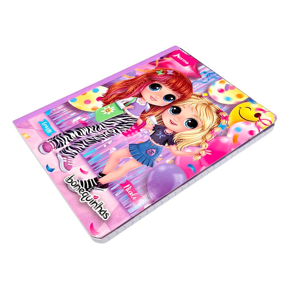 Cuaderno Cosido Norma Boniquinhas / Raya Ancha / 200 Páginas / Surtido - Norma - Titan.com.pa - 7702111707467