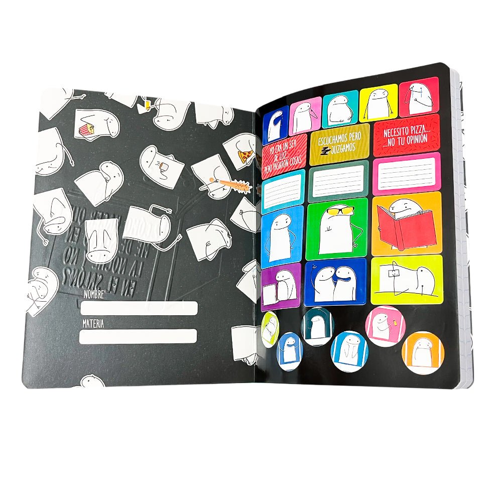 Cuaderno Cosido Norma Flork Raya Ancha de 200 Páginas - Surtido - Norma - Titan.com.pa - 