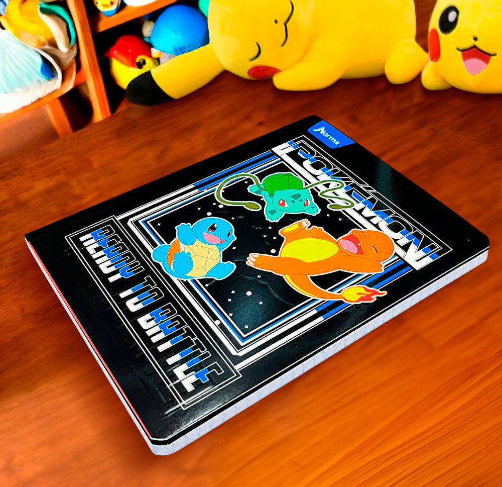Cuaderno Cosido Norma Pokémon de Cuadrito / 200 Páginas / Surtido - Norma - Titan.com.pa - 7702111743298