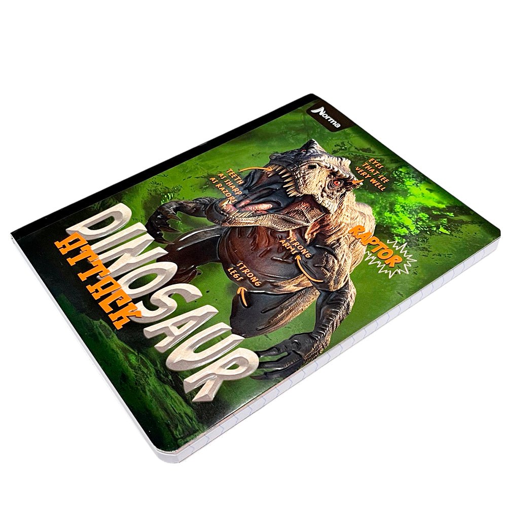 Cuaderno Cosido Norma Saurios - Doble Raya / 200 Páginas / Surtido - Norma - Titan.com.pa - 7702111743236