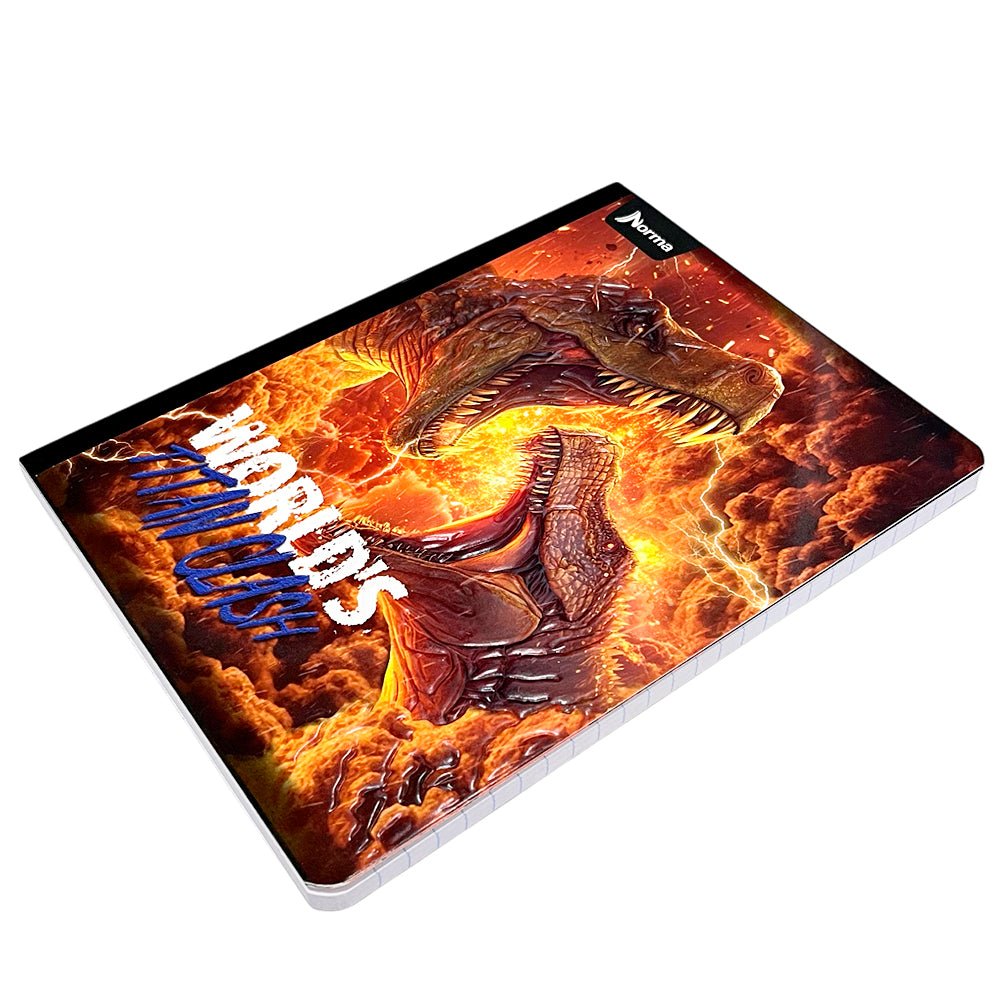 Cuaderno Cosido Norma Saurios - Doble Raya / 200 Páginas / Surtido - Norma - Titan.com.pa - 7702111743236