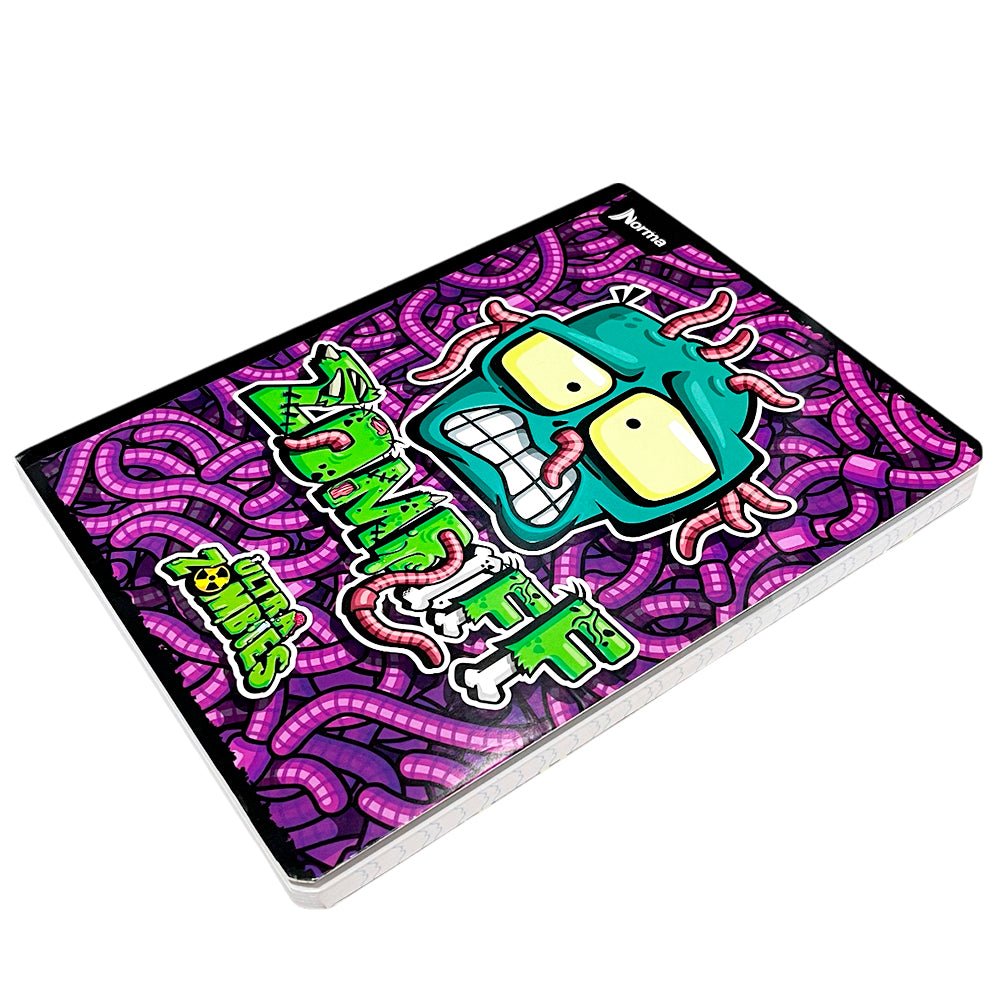 Cuaderno Cosido Norma Ultra Zombies de 200 Páginas / Doble Raya / Surtido - Norma - Titan.com.pa - 7702111707344