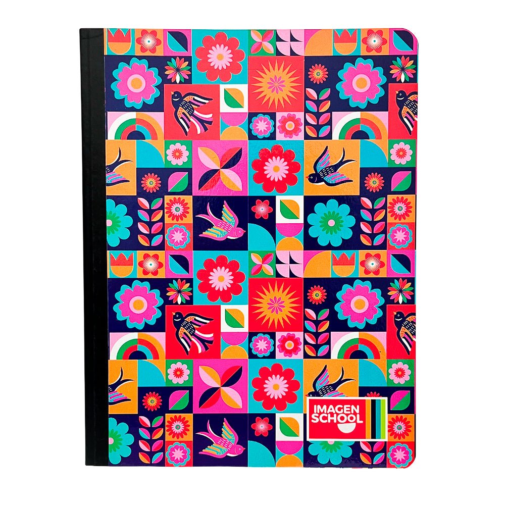 Cuaderno Cosido Raya Ancha Imagen School Fashion 1 Materia 200 Páginas - Surtido - Imagen School - Titan.com.pa - 7450043093157