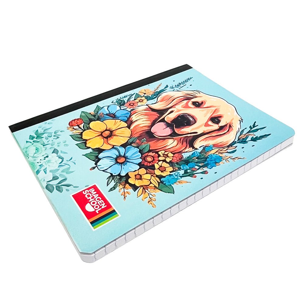 Cuaderno Cosido Raya Ancha Imagen School Pets de 200 Páginas 9.75" X 7.5" - Surtido - Imagen School - Titan.com.pa - 7450043093164