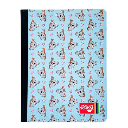 Cuaderno Cosido Raya Ancha Imagen School Pets de 200 Páginas 9.75" X 7.5" - Surtido - Imagen School - Titan.com.pa - 7450043093164
