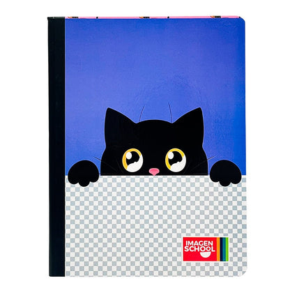 Cuaderno Cosido Raya Ancha Imagen School Pets de 200 Páginas 9.75" X 7.5" - Surtido - Imagen School - Titan.com.pa - 7450043093164