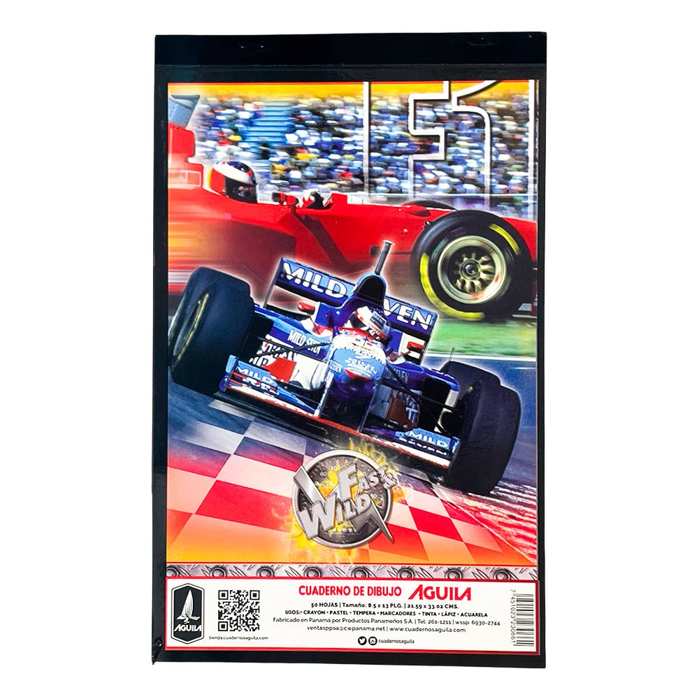 Cuaderno de Dibujo Águila Fast & Wild - Surtido - Fast & Wild - Titan.com.pa - 7451023230661