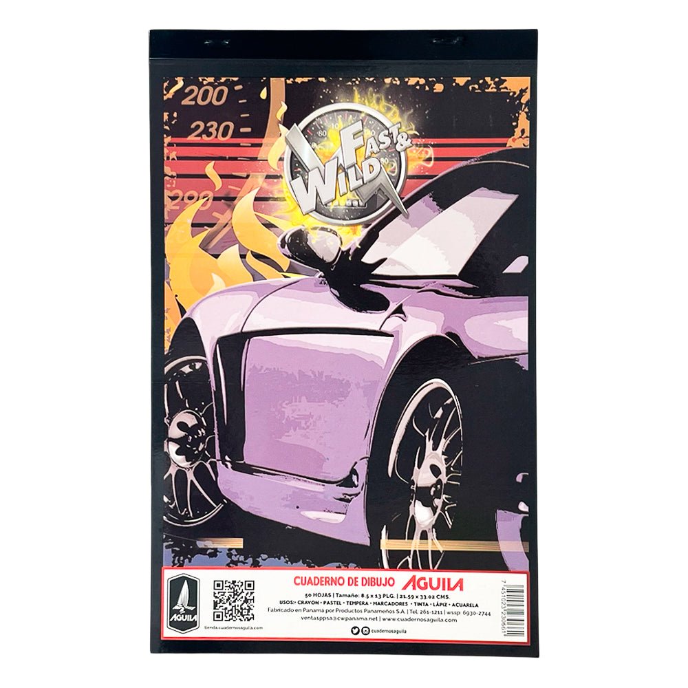 Cuaderno de Dibujo Águila Fast & Wild - Surtido - Fast & Wild - Titan.com.pa - 7451023230661