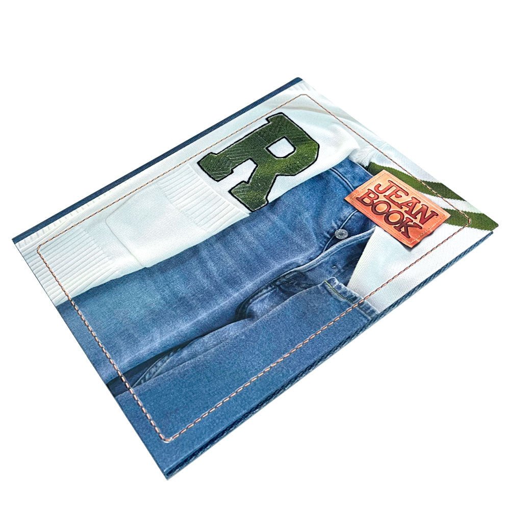 Cuaderno Grande Cosido Jean Book Raya Ancha de 200 Páginas - Norma - Titan.com.pa - 7702111558960