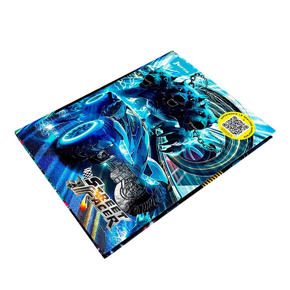 Cuaderno Grande Cosido Norma Street Racer TD - Raya Ancha / 200 Páginas / Surtido - Norma - Titan.com.pa - 7702111558977
