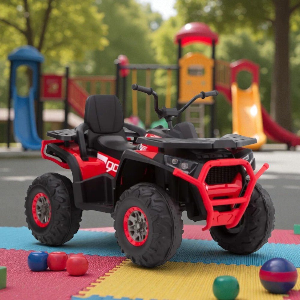 Cuatrimoto Recargable R/C Rojo/Negro 12V - Overseas - Titan.com.pa - 2100000165285