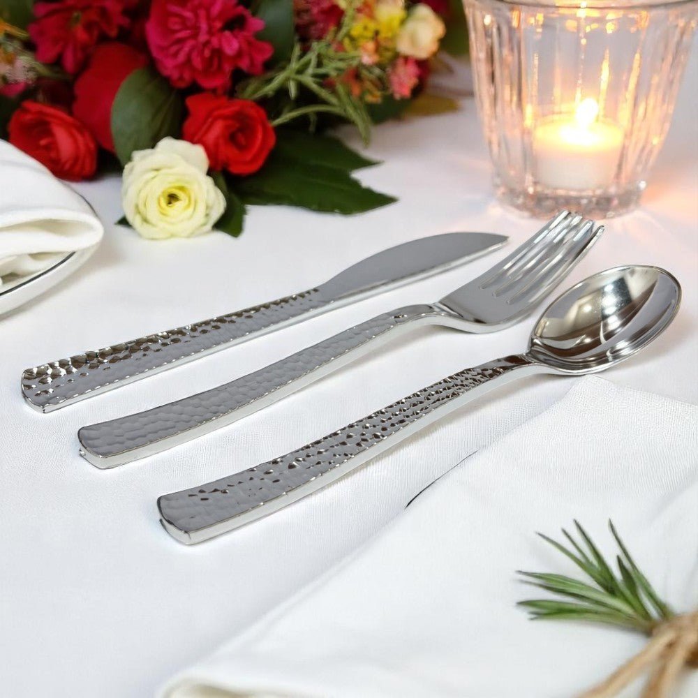 Cubiertos Desechables Lillian 96 Piezas - Silver - Lillian - Titan.com.pa