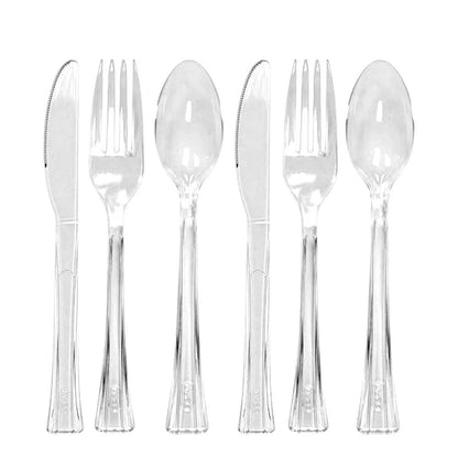 Cubiertos Desechables Lillian – 48 Piezas / Plástico Resistente - Lillian - Titan.com.pa - 763615302449