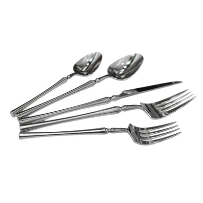 Cubiertos Plásticos Lillian Reutilizables 40 Piezas / Silver - Lillian - Titan.com.pa - 763615370509