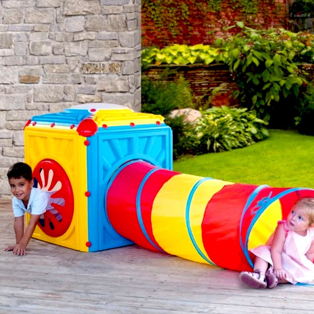 Cubo de Actividades / Starplay / Con Túnel y Ventanas - Starplast - Titan.com.pa - 078652019855