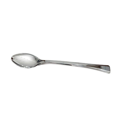 Cucharas desechables Silver pequeñas 48 piezas Lillian