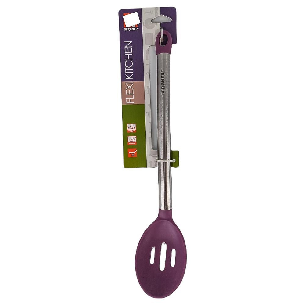 Cucharon Bergner con Hueco de Silicon 34 cm x 7,2 cm x 1,5 cm