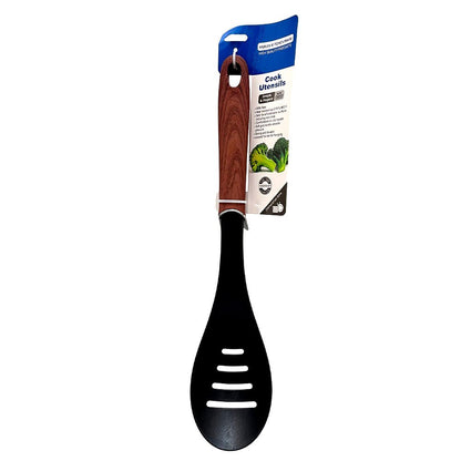 Cucharón Home Elegance - Ranurado Nylon - Negro - Home Elegance - Titan.com.pa - 2100001098926