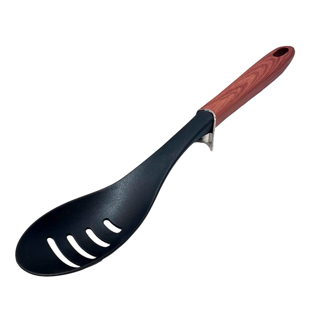Cucharón Home Elegance - Ranurado Nylon - Negro - Home Elegance - Titan.com.pa - 2100001098926