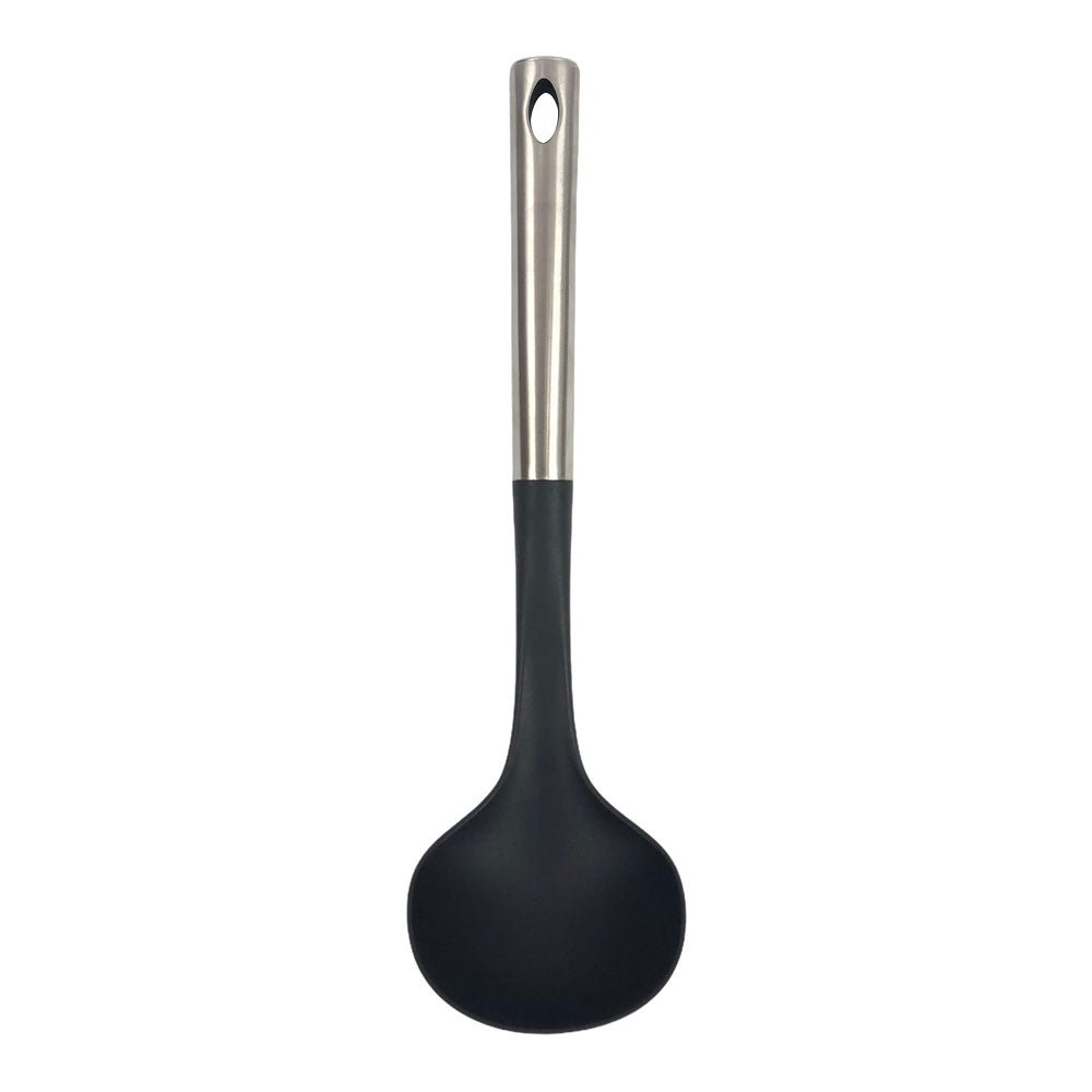 Cucharón Jc Sales sin Hueco Para Sopa 12.83" - Negro