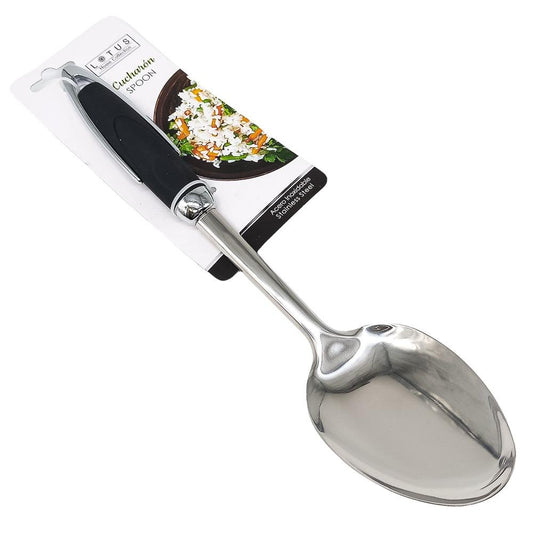 Cucharon Lotus de Metal Acero Inoxidable