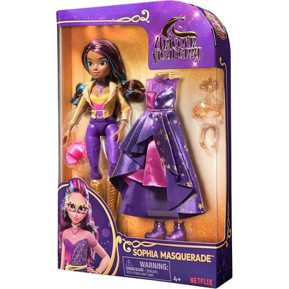 Deluxe Sophia Masquerade Fashion Doll – Unicorn Academy - Unicorn Academy - Titan.com.pa - 778988454688