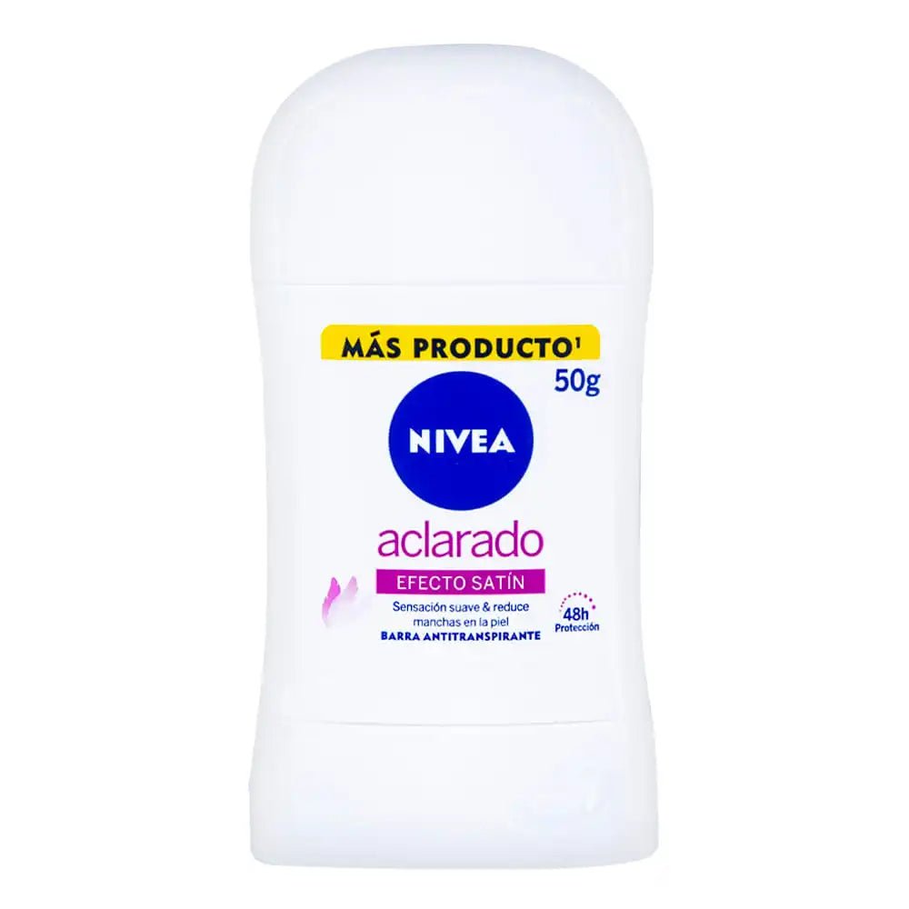 Desodorante Nivea Aclarado Efecto Satín 50 g - Nivea - Titan.com.pa - 42332947