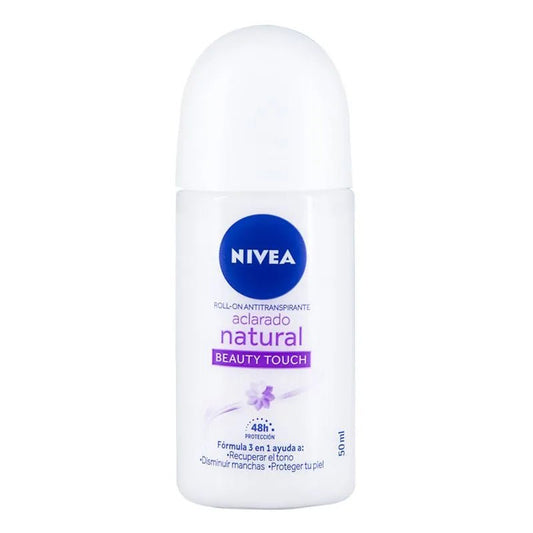 Desodorante Roll On Nivea Aclarado Beauty Touch 50 ML - Nivea - Titan.com.pa - 4005808630646