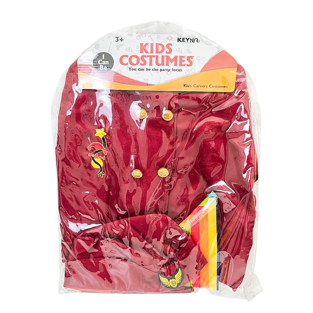 Disfraz de Azafata Kenyo / Niña con Gorro y Pañoleta - Kenyo - Titan.com.pa - 2100000185788