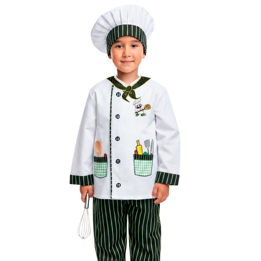 Disfraz de Chef Popular para Niño con Gorro - Popular - Titan.com.pa - 7590032779737