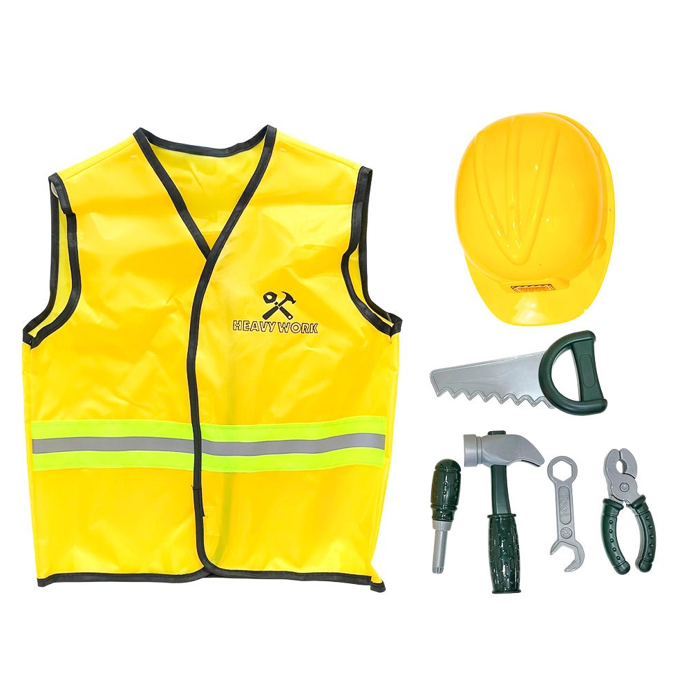 Disfraz de Constructor Kenyo / Niños con Chaleco y Herramientas - Kenyo - Titan.com.pa - 2100000877683