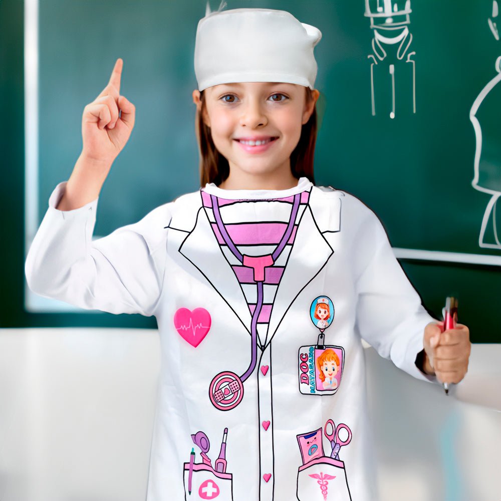 Disfraz De Doctora Popular Dressup Talla Única - Popular - Titan.com.pa - 7590032779881