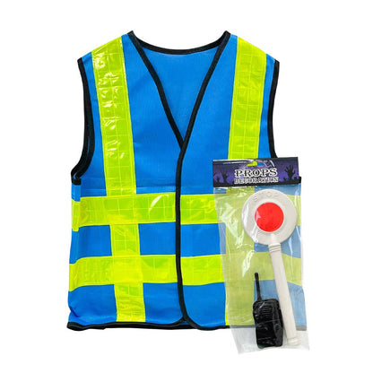 Disfraz de Policía de Tránsito Omer para Niños - Talla única - Omer - Titan.com.pa - 7465375464346