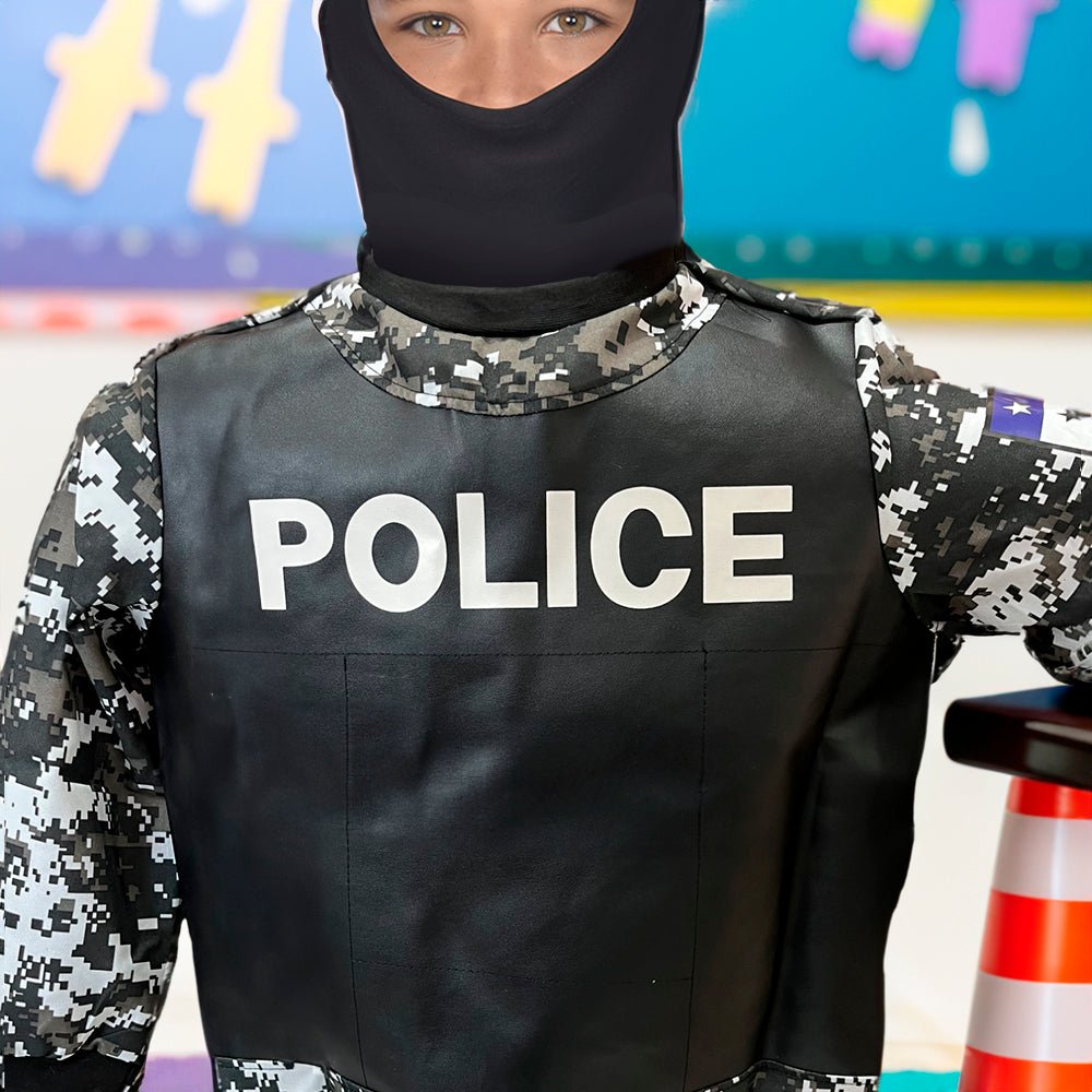 Disfraz De Policía Lince Talla Única - Carnavlito - Titan.com.pa - 7590032319780