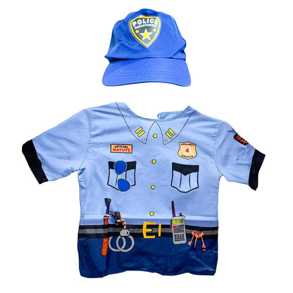 Disfraz de Policía Popular con Gorra - Popular - Titan.com.pa - 7590032781150