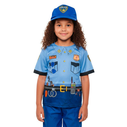 Disfraz de Policía Popular con Gorra - Popular - Titan.com.pa - 7590032781150