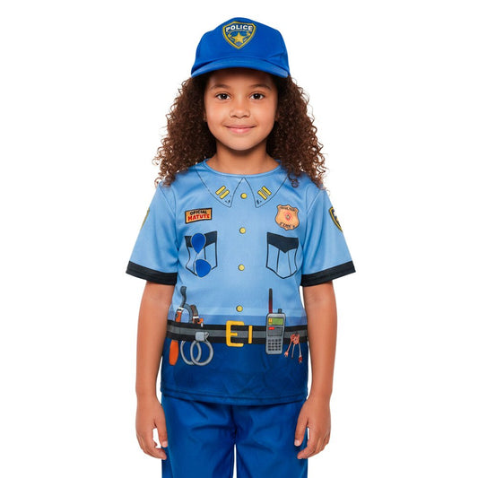 Disfraz de Policía Popular con Gorra - Popular - Titan.com.pa - 7590032781150