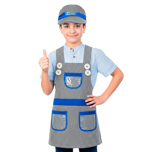 Disfraz de Trabajador Ferroviario Kenyo con Accesorios - Kenyo - Titan.com.pa - 2100000519583