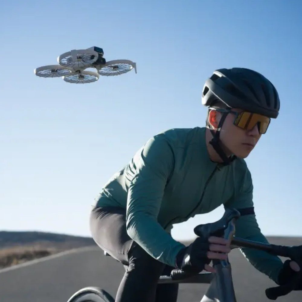 DJI Flip Drone ultraligero con cámara 4K HDR, IA de seguimiento, en el Titán Panamá.