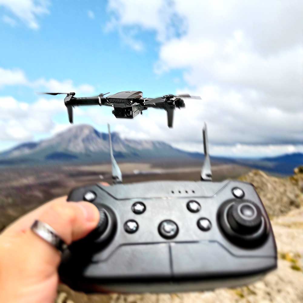 Drone E88 4K HD Dual Camera UAV / Plegable y Portátil - Home Elegance - Titan.com.pa - 8920231016200