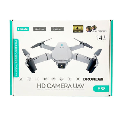 Drone E88 4K HD Dual Camera UAV / Plegable y Portátil - Home Elegance - Titan.com.pa - 8920231016200