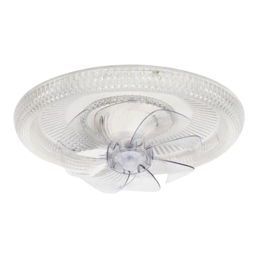 Abanico de techo Sankey de 18 pulgadas con luz LED integrada.